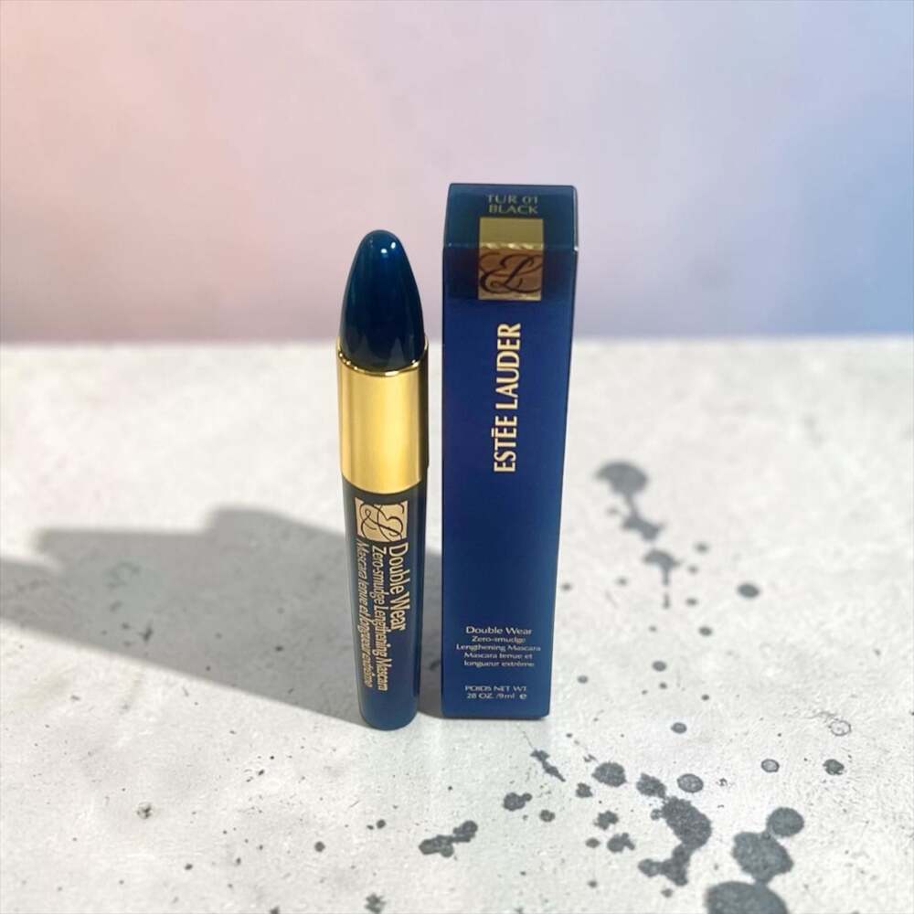 Estee Lauder Double Wear Zero-Smudge Lengthening Mascara TUR 01 BLACK
